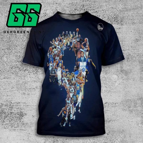 Andre Iguodala Golden State Warriors Jersey Retirement 9 Forever All Over Print Shirt