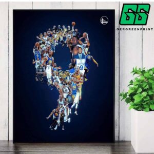 Andre Iguodala Golden State Warriors Jersey Retirement 9 Forever Home Decor Poster Canvas