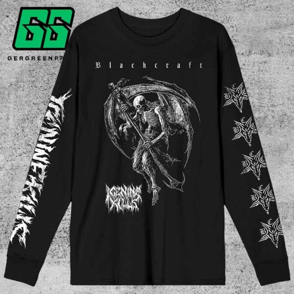 Blackcraft x Ice Nine Kills Reaper Long Sleeve Tee Merchandise Limited Unisex T-Shirt