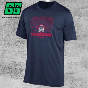 Boston Cannons Champion 2025 Championship Series Winner Premier Lacrosse League Unisex T-Shirt