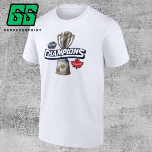 Canada 2025 4 Nations Face-Off Champions Merchandise Limited Unisex T-Shirt