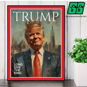 President Donald J. Trump Congestion Pricing Is Dead Manhattan And All Of New York Is Saved Long Live The King Home Decor Poster Canvas