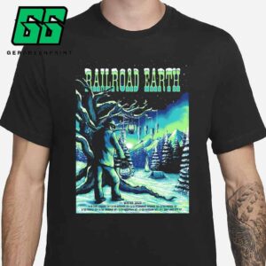 Railroad Earth Second Leg Of Winter Tour Start At Fort Collins CO On February 19th 2025 Unisex T-Shirt