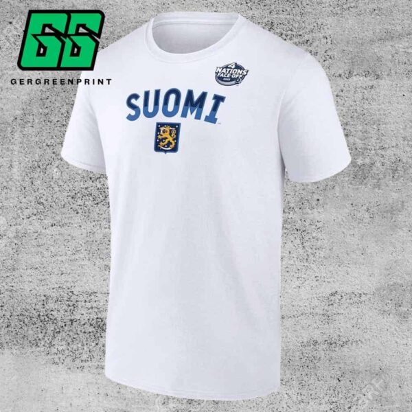 Suomi 2025 Hockey 4 Nations Face-Off Primary Logo Merchandise Limited Unisex T-Shirt